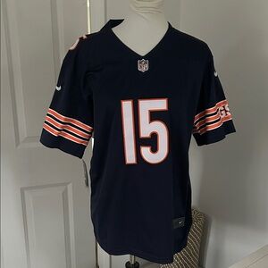 Brand New with Tags Chicago Bears Rome Odunze NFL Blue Jersey